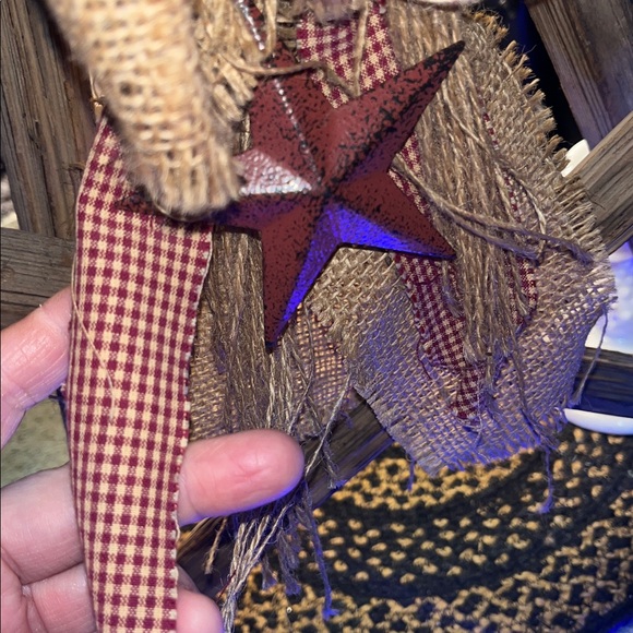 Hangable Rustic Wooden Star Wall Decor/ Handmade by me - Picture 10 of 11